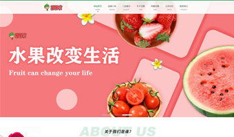 果果家连锁集团网站制作